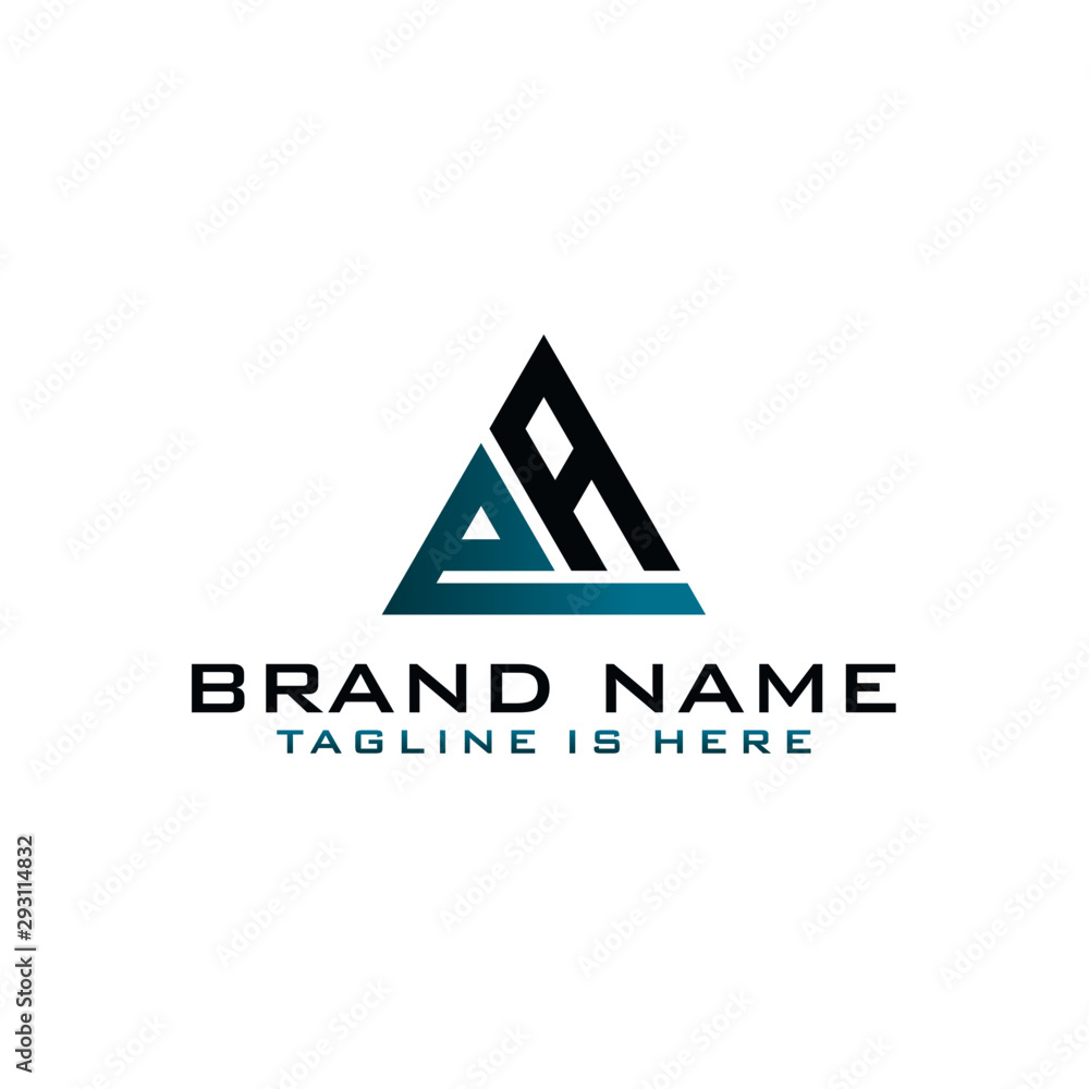 Letter EA logo icon design template elements Letter EA logo icon design template elements
