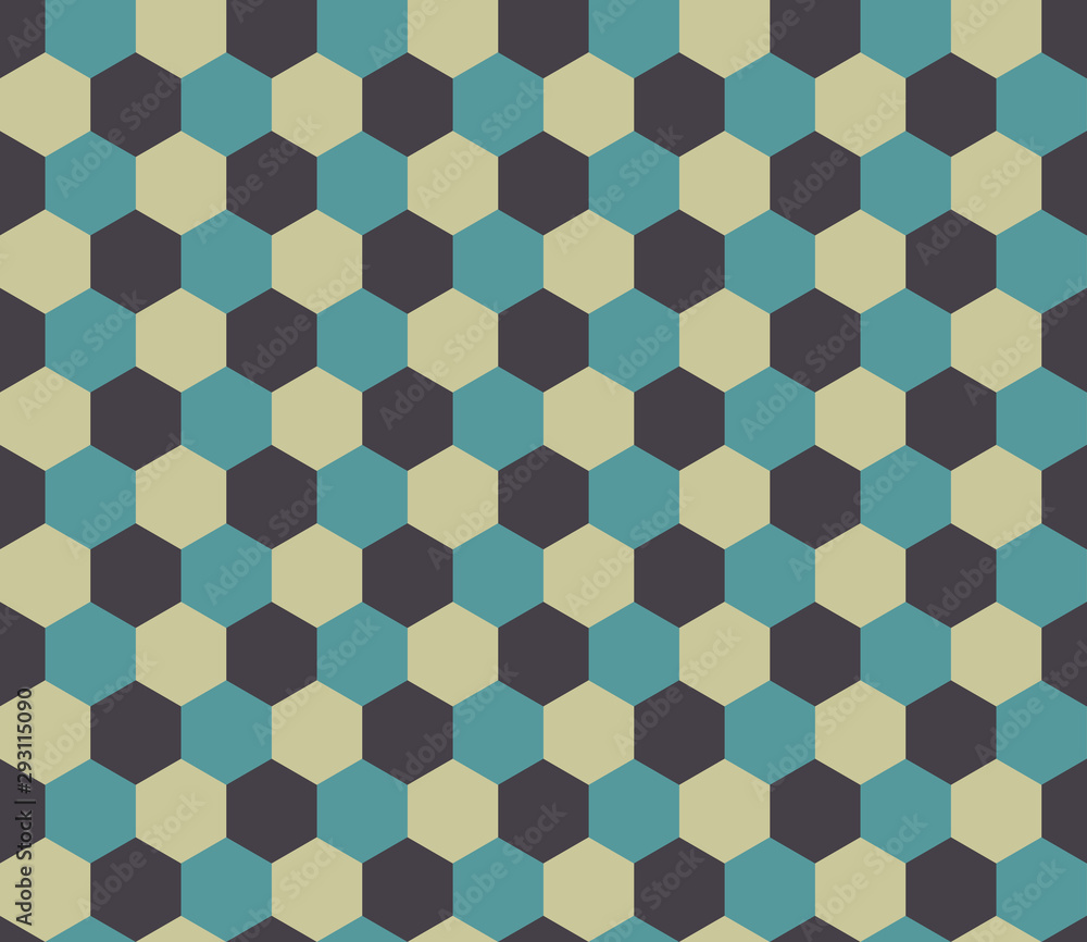 Abstract seamless hexagon pattern. Background design for prints, textile, fabric, package, cover, greeting cards. Abstract seamless hexagon pattern. Background design for prints, textile, fabric, package, cover, greeting cards.