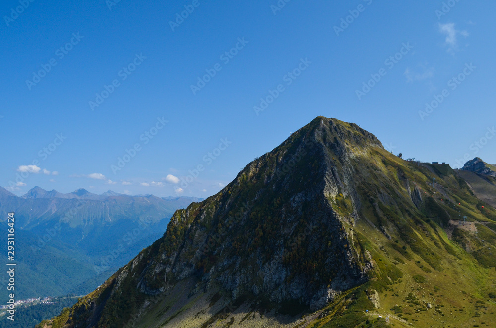 The mountain Black Pyramide in Sochi, Russia