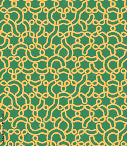 Abstract seamless celtic pattern. Background design for prints, textile, fabric, package, cover, greeting cards.