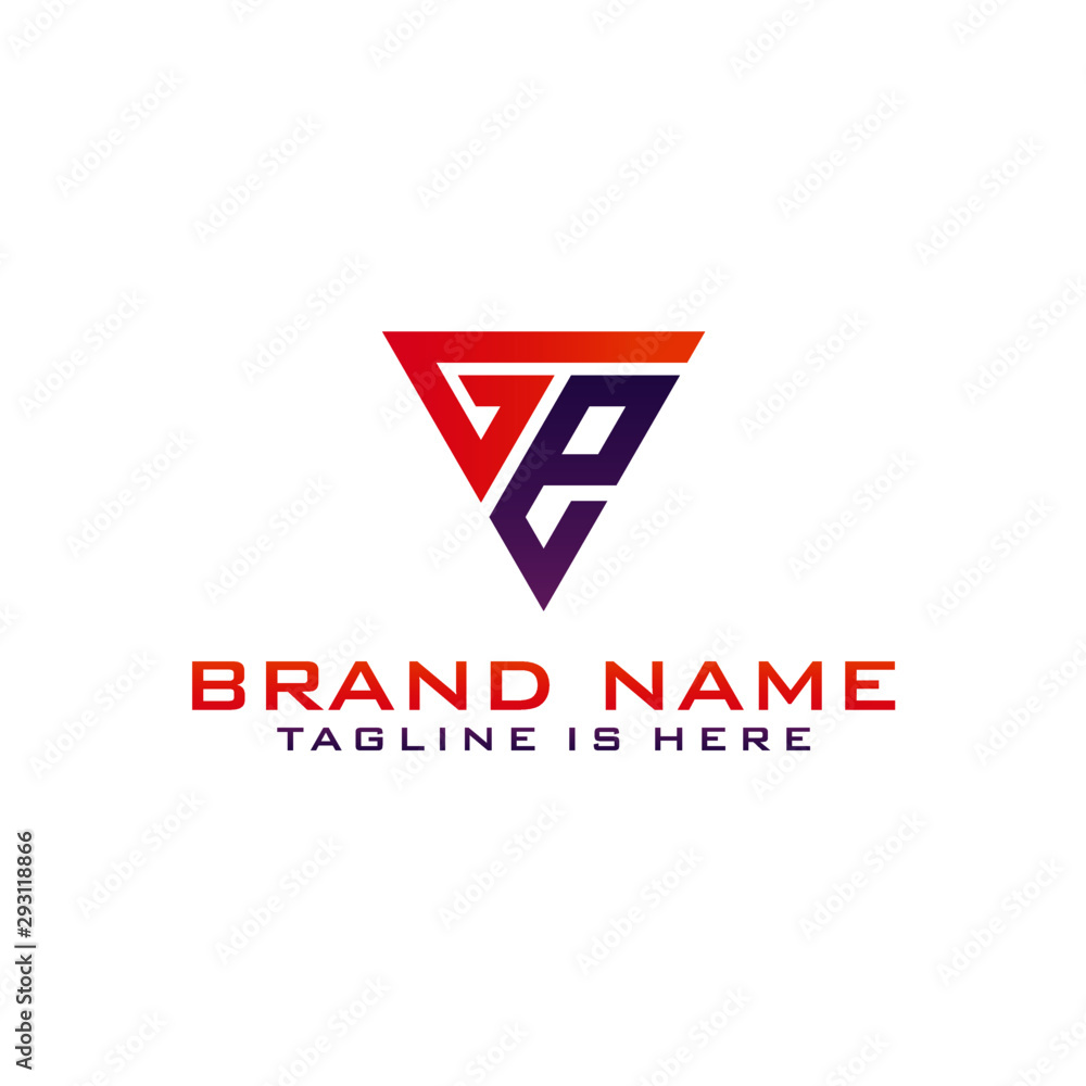 Letter GE logo icon design template elements Letter GE logo icon design template elements