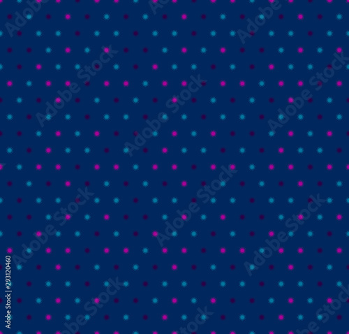 Abstract seamless background pattern with colorful stars. Mosaic texture for prints, textile, fabric, package, cover, greeting cards.