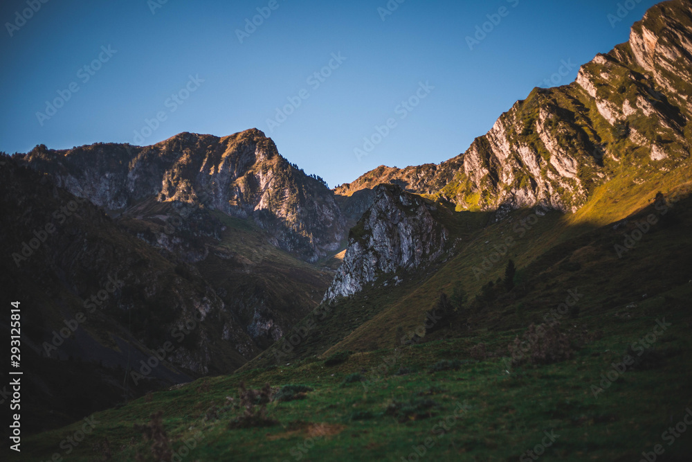 Montagne et sommets des Pyrénées en France