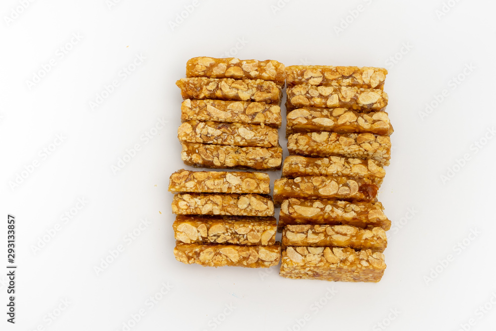 Desserts made from nuts and sugar Desserts made from nuts and sugar