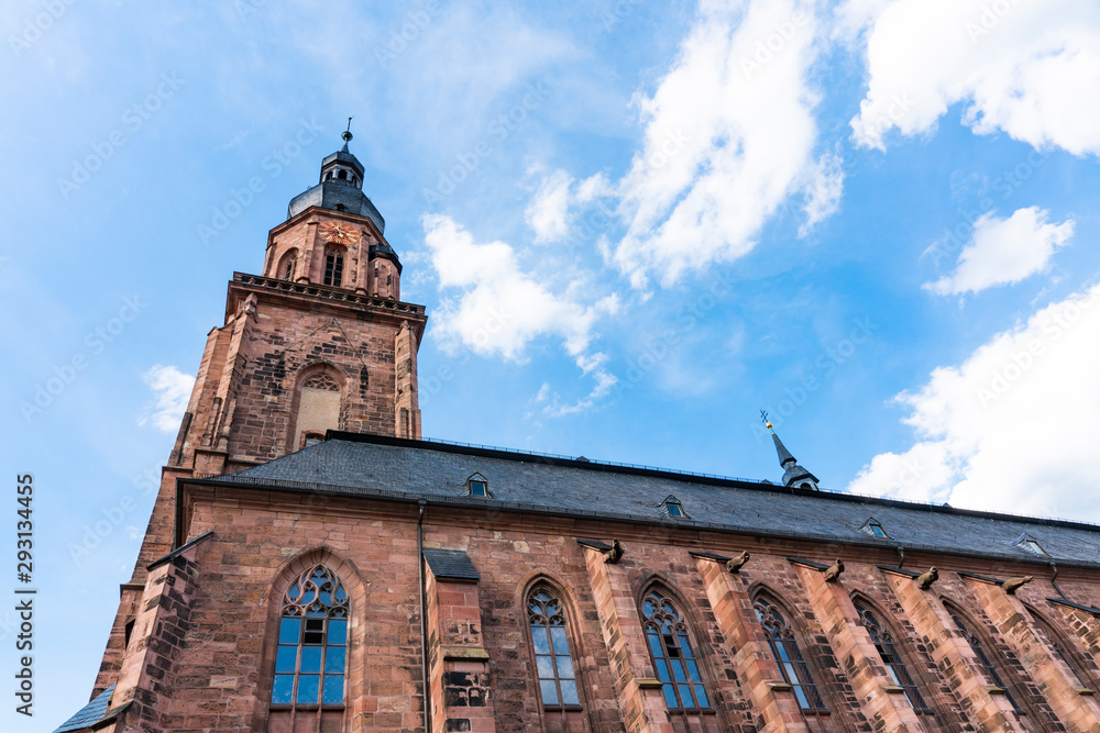 church of the Holy spirit, called Heiliggeistkirche, in  Heidelberg, Germany