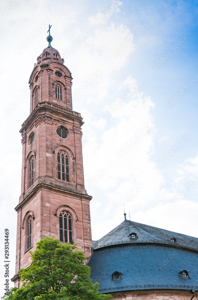 church of the Holy spirit, called Heiliggeistkirche, in  Heidelberg, Germany