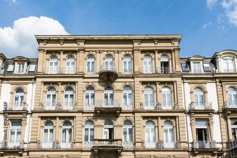 historical apartments in Heidelberg, Germany