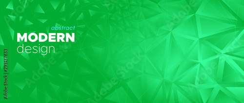 Abstract Polygonal Banner. ...