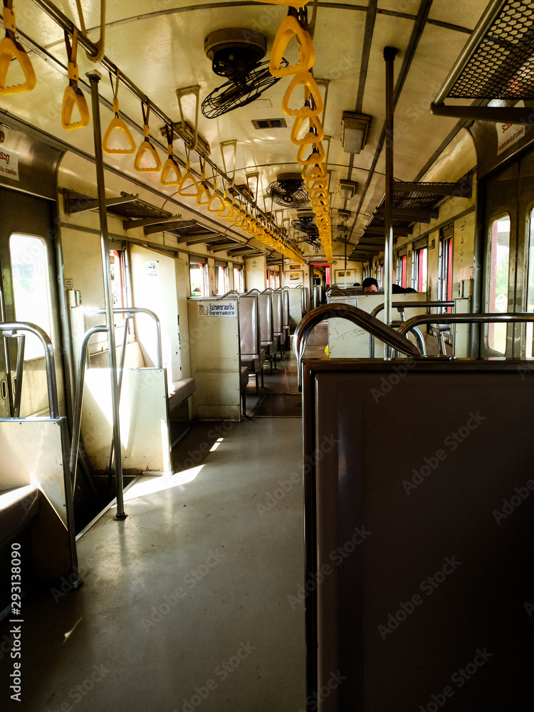Obraz premium interior of a train