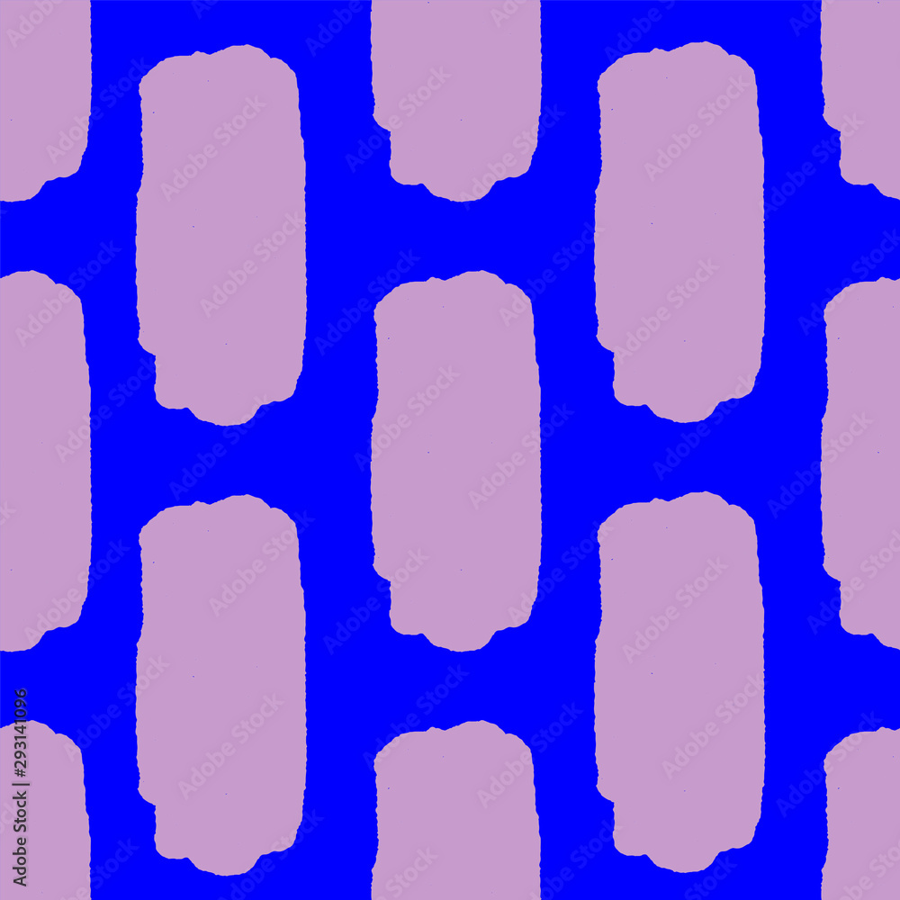 Abstract irregular striped block motif. Vector illustration. Background with minimalistic elements. Striped texture seamless pattern. Grunge endless template. Blue and pink colors. Fabric textile. Abstract irregular striped block motif. Vector illustration. Background with minimalistic elements. Striped texture seamless pattern. Grunge endless template. Blue and pink colors. Fabric textile.