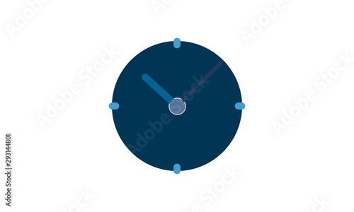 Clock icon for timekeeping and scheduling