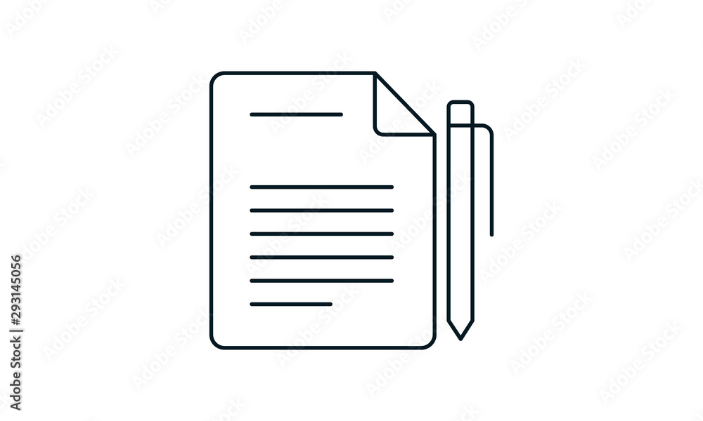 Notebook icon for record-keeping and documentation Notebook icon for record-keeping and documentation