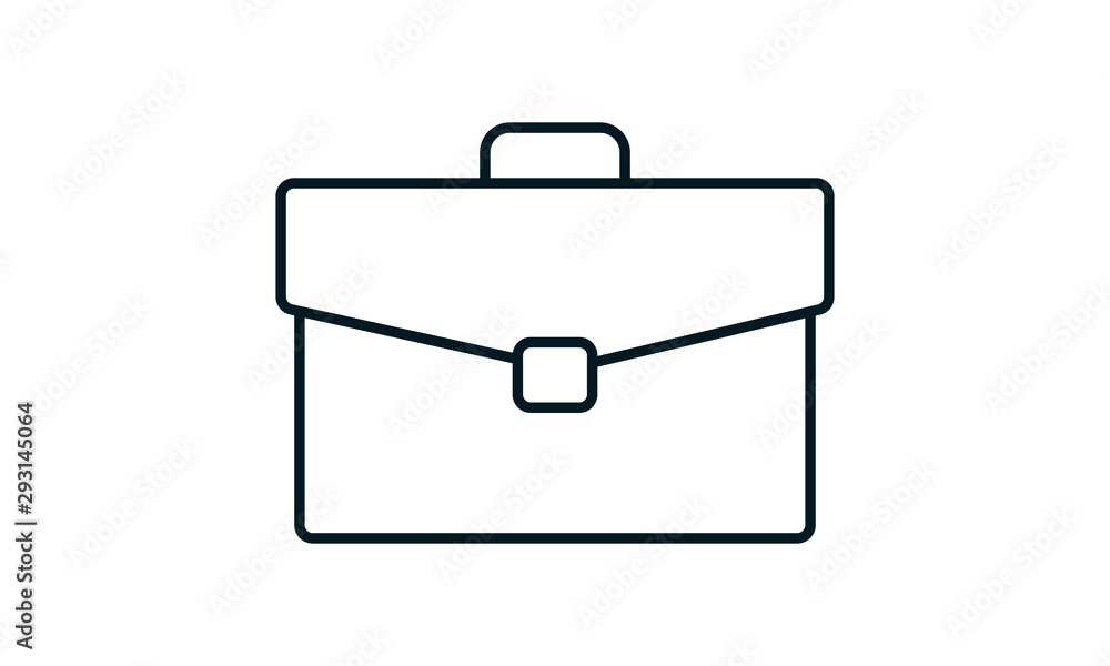 Office bag icon for business and professional use Office bag icon for business and professional use