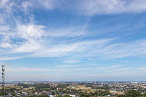 地球の丸く見える丘展望館からの眺望 千葉県銚子市