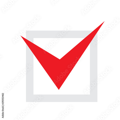 Free Download red tick for voting-voting in elections - GFXLoad