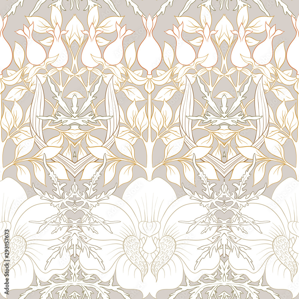 Floral Seamless pattern,