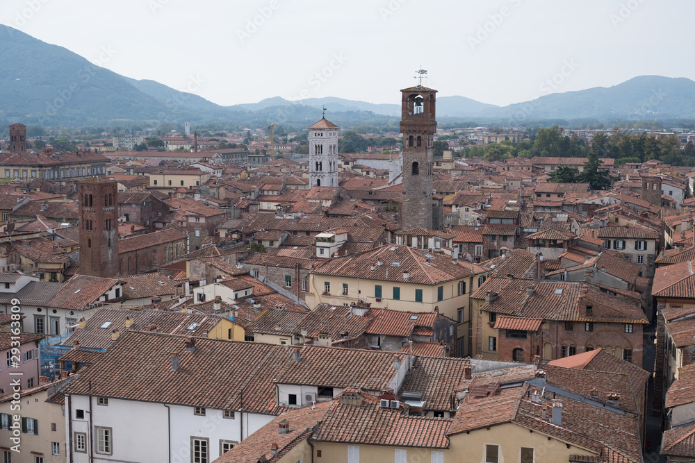 Altstadt von Lucca in der Toskana, Italien