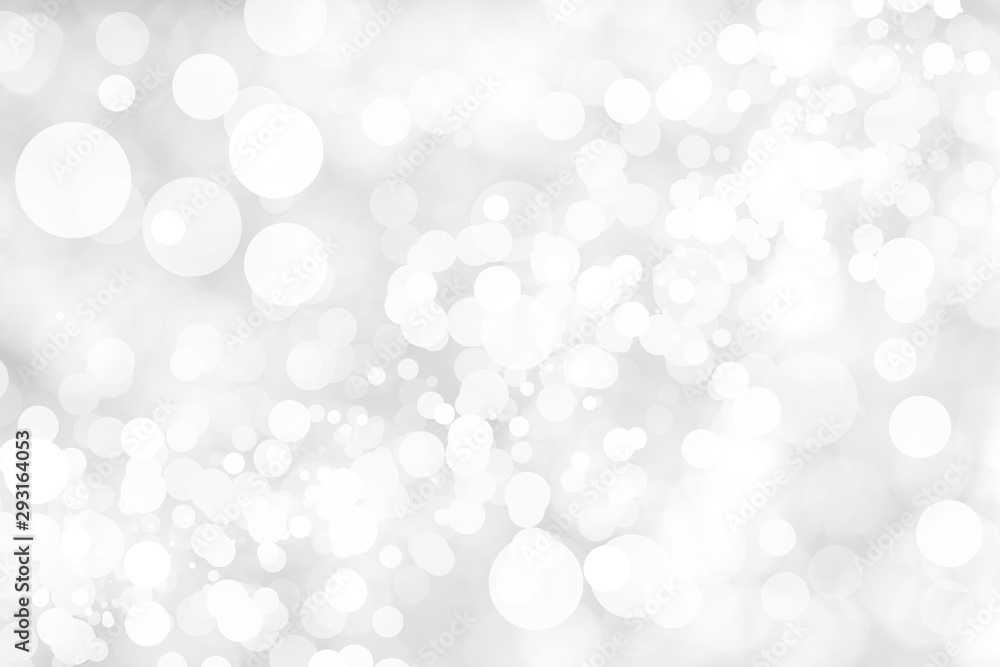Abstract background with White bokeh on gray background. christmas blurred beautiful shiny Christmas lights. Abstract background with White bokeh on gray background. christmas blurred beautiful shiny Christmas lights.