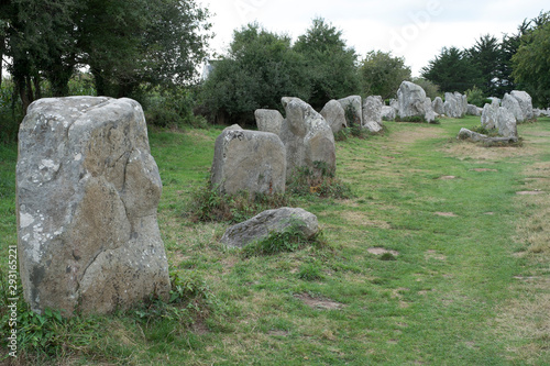Megalithen in der Bretagne, Menhire aus vorchristlicher Zeit