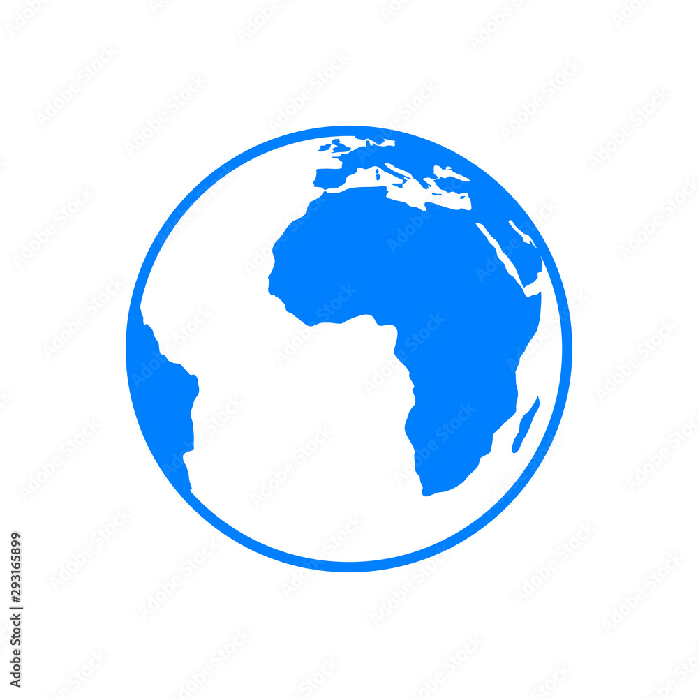 Fototapeta premium Globus und Hintergrund