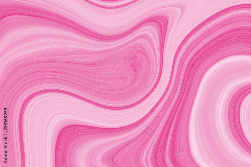 Obraz premium Ink texture water pink illustration background. Can be used for background or wallpaper.