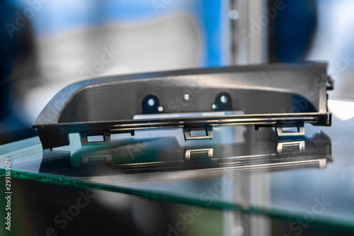 Plastic and rubber parts of automotive manufacturing by high precision mold injection in factory