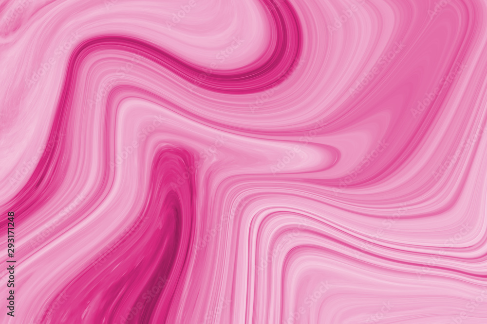Obraz premium Ink texture water pink illustration background. Can be used for background or wallpaper.