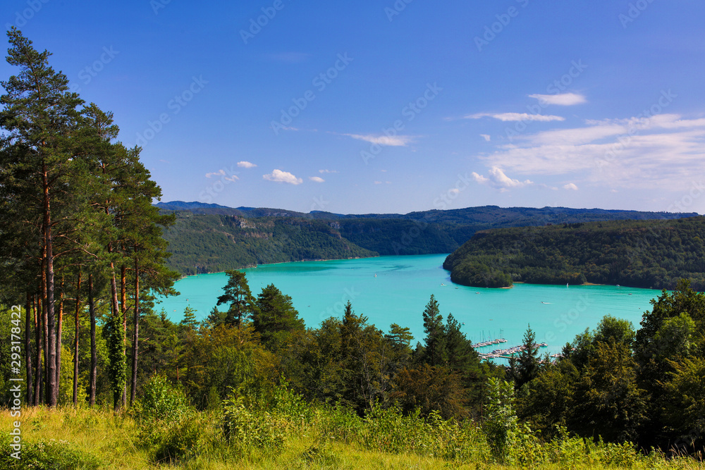 Fototapeta premium lake of Vouglans