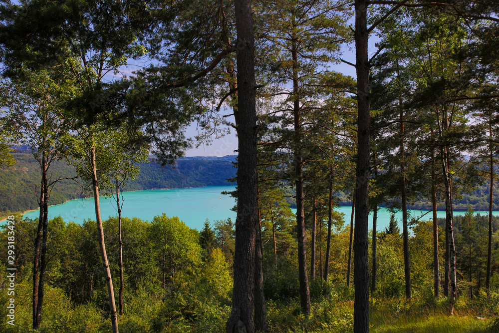 Obraz premium lake of Vouglans