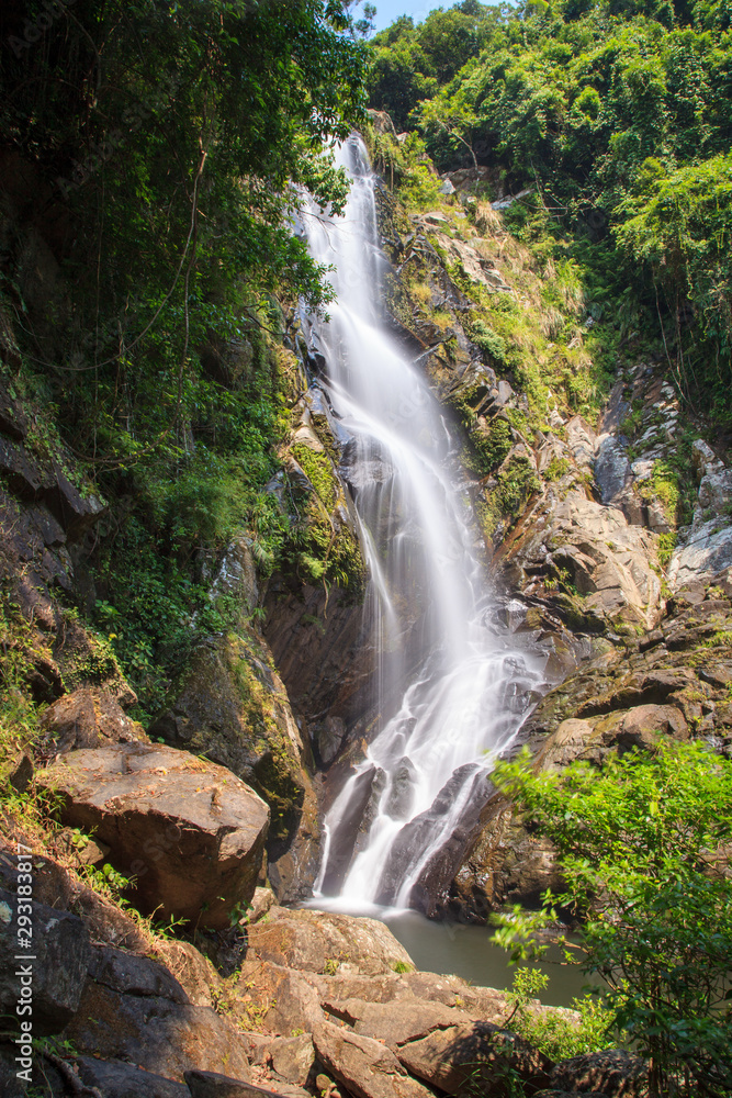 waterfall in forest 2 waterfall in forest 2