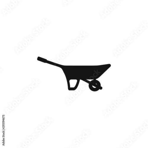 garden trolley icon. Element of farm for mobile concept and web apps. Icon for website design and development, app development. Premium icon