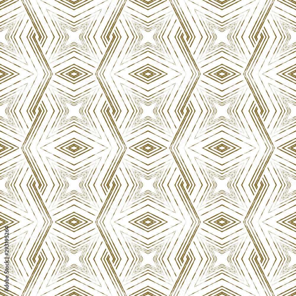 Obraz premium Abstract seamless pattern of many lines. Geometric texture.