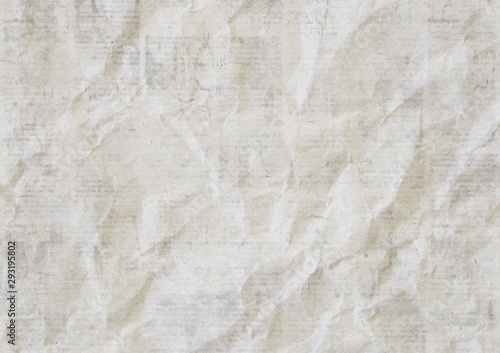 Wallpaper Mural Vintage grunge newspaper paper texture background. Blurred old newspaper background. Torontodigital.ca