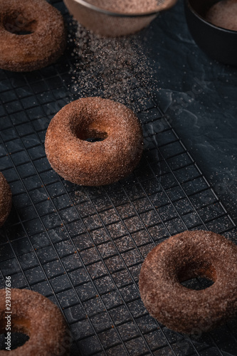 Baked Cinnamon Donuts