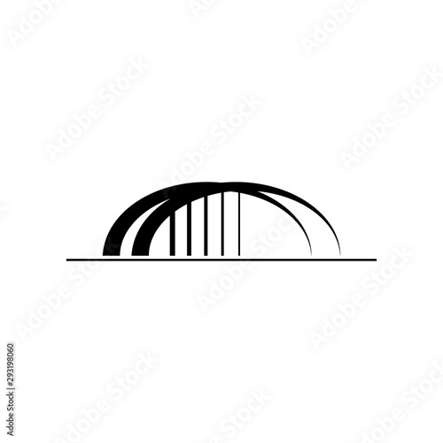 bridge icon trendy