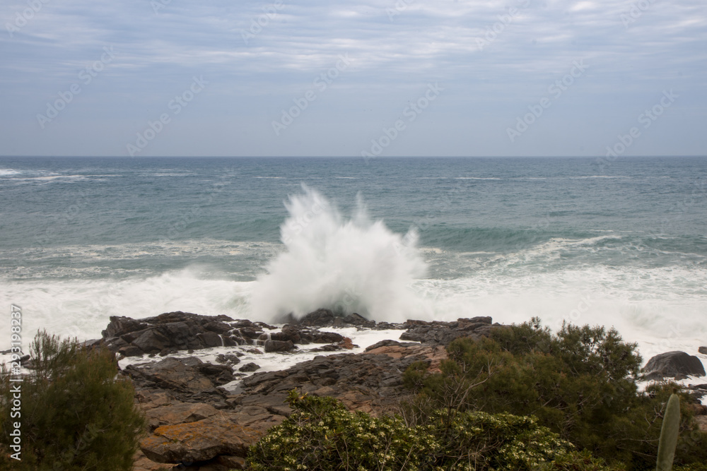 natural landscape of sea rocks and sand natural landscape of sea rocks and sand