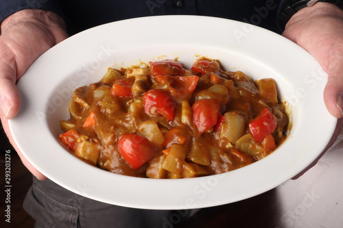 stew with vegetables