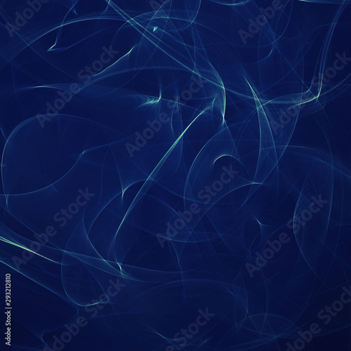 Dark blue smoke art abstract graphic pattern