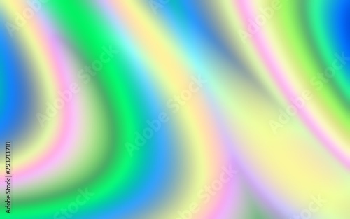 Pastel color bright fun wave abstract background