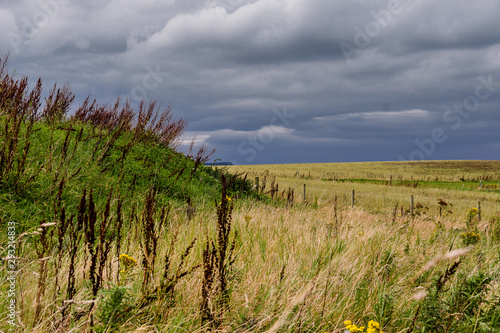 Breathtaking landscapes of Ireland, the emerald island. rough coastviews, colorful landscapes, thousand shapes of green.