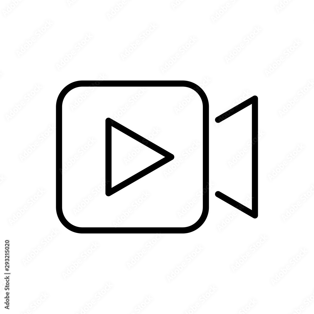 video icon trendy video icon trendy