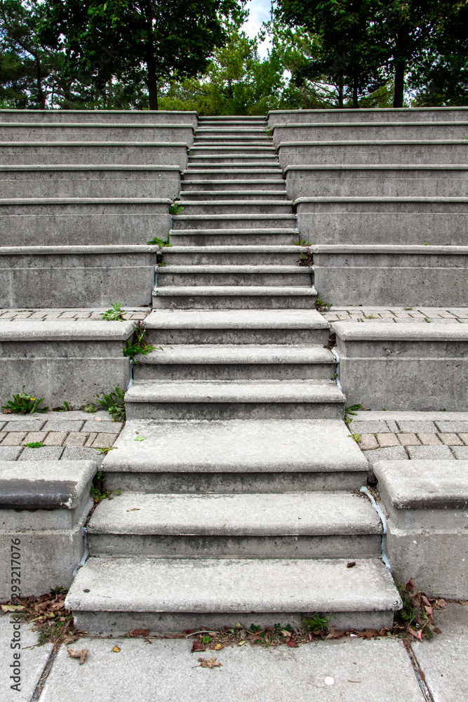 cement set of stairs with sitting area cement set of stairs with sitting area
