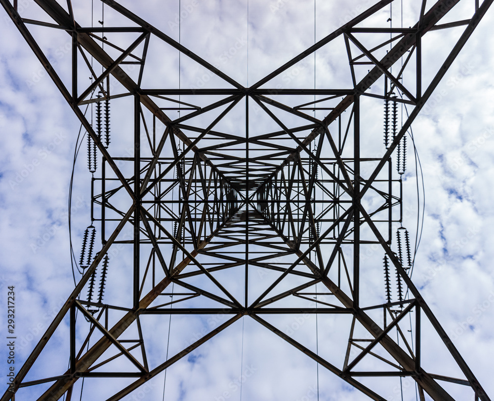 Power transmission tower geometrical structure Power transmission tower geometrical structure