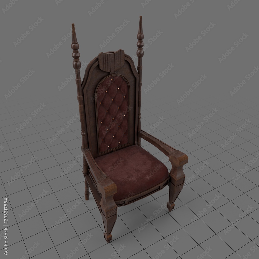 Throne discount type chair