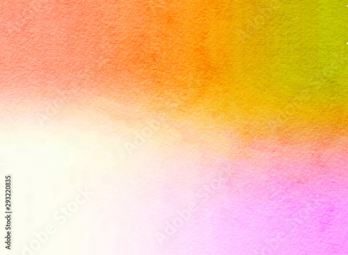 sweet vivid rainbow digital illustration with watercolor texture background