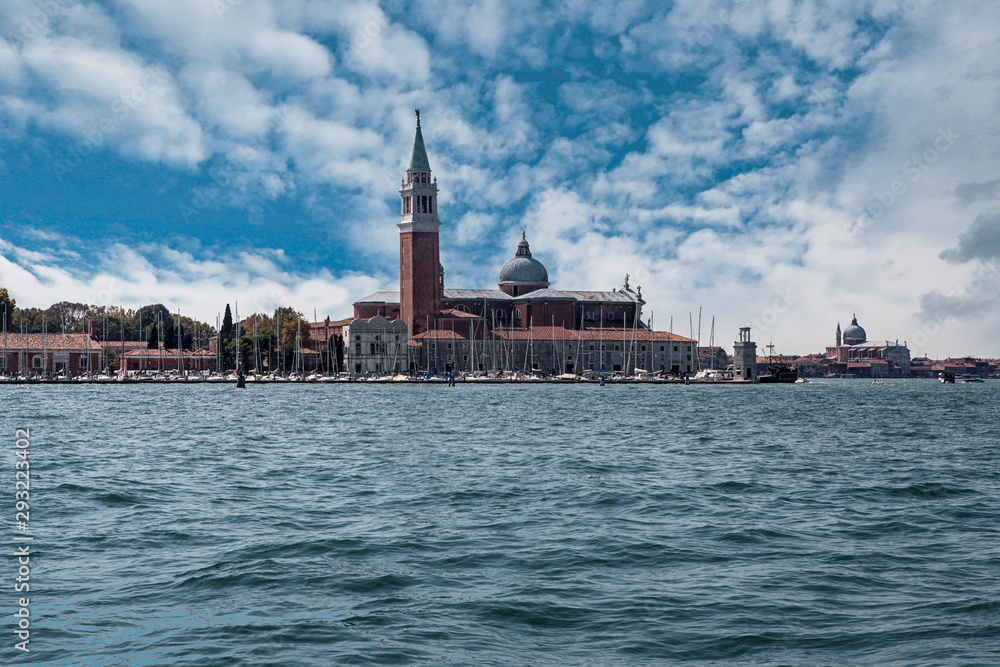 View of the island of Giudecca in Venice