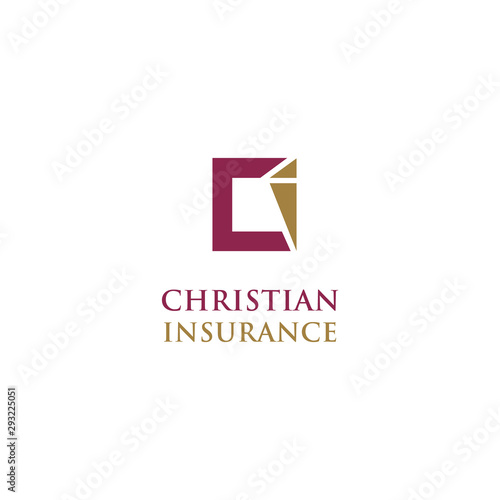 Initial letter IC CI Monogram Company Business Logo Design