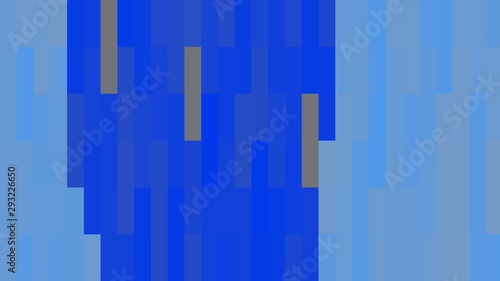 simple block background with strong blue, corn flower blue and old lavender colors