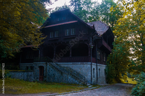 Peles Castle, Sinaia, Transilvania, Romania photo