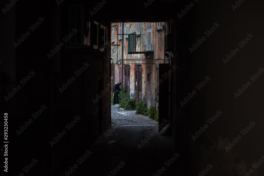 Obraz premium Street photograph of the streets of France city of Nice